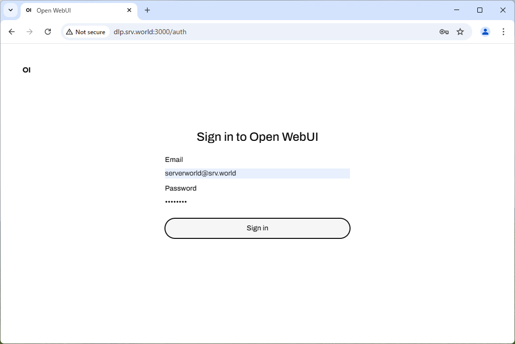 Centos Stream Install Open Webui Server World