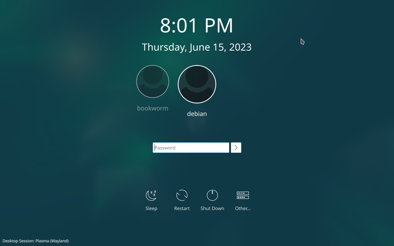 debian desktop